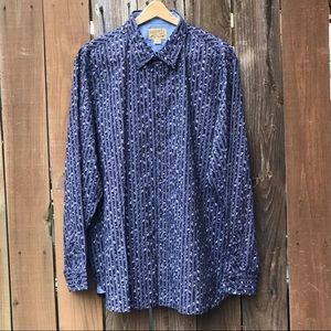 NWOT VINTAGE DANIEL CREMIEUX LONG BUTTON DOWN XXL